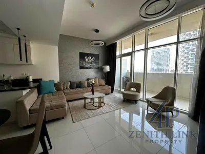 FULLY FURNISHED 1BR | SPACIOUS LAYOUT | POOL VIEW