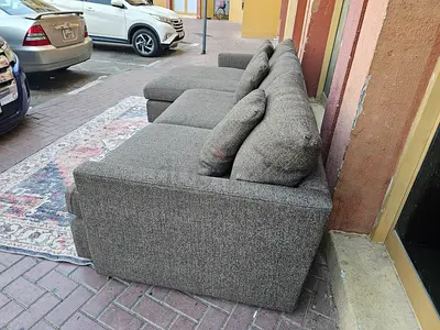 Amazing Condition Crate&Barrel Lounge Deep feather filled L Shape Sofa