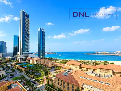 3BR+Maids+5Bath | Sea and Palm View | Vacant