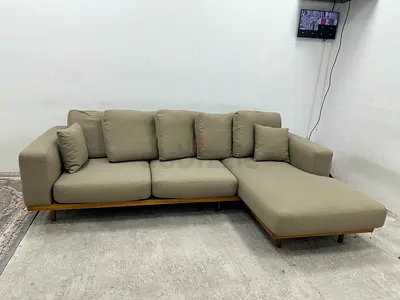 Perfect condition west elm lshape comfortable sofa