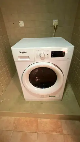 Whirlpool 8/6 kg Front Load Washer Dryer ,6TH Sense Technology, 1400 rpm, Stainless Steel, White