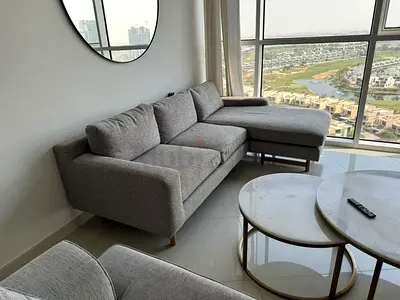 West elm L shape sofa