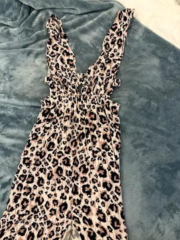 Lightweight leopard print women's drink