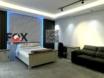 🏢 استوديو فاخر للبيع في أبراج الهورايزون – عجمان  ✨ استوديو مميز بمساحة 760 قدم²، مفروش بالكامل بفرش فاخر وديكورات راقية بتصميم عصري، مجهز بنظام Smar