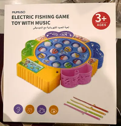 Mumuso Electric Musical Fishing Game Toy - 3+