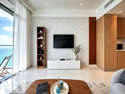 Furnished | Sea & Palm Views | 2BR Beachfront