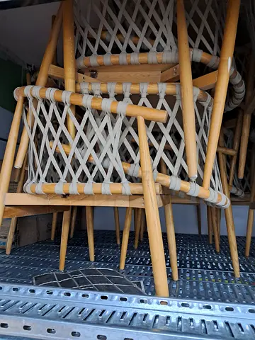 Wooden Chairs , Dining Chairs - Light Wood for restaurant and cafe