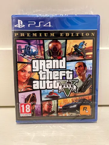 Grand Theft Auto V - Premium Edition - PlayStation 4 (Factory Sealed)