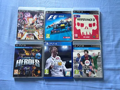 Assorted PS2, PS3 and PS4 Games for Sale