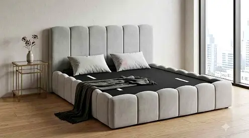 Premium Quality Cotton fabric Luxury Queen Bed Available