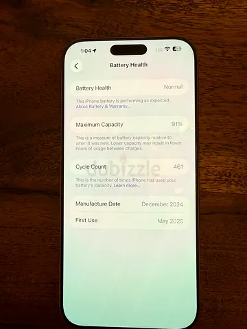 Iphone 16 pro max 256 desert