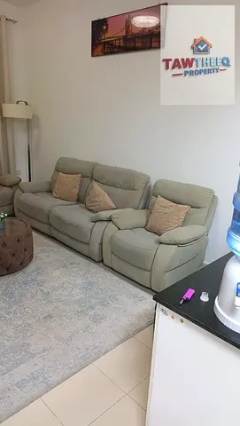 Fully Furnished 1-Bedroom Apartment for Annual Rent with Balcony, Two Bathrooms and Flexible Paymen