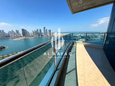 Luxurious 3BHK | Full Sea View | All Master Bedrooms | Maid's Room | Free Chiller & Parking