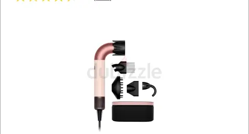Hair Dryer with Multiple Attachments - Good Working Condition