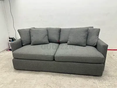 Perfect condition crate&barrel three seater sofa