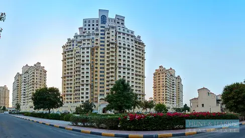 Sea View - Large Partitioned Studio for Rent Al Hamra Village