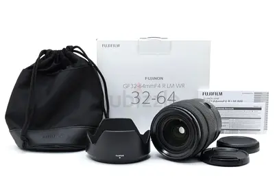 Fujifilm GF 32-64mm f/4 R LM WR Medium Format Lens - Complete Kit- New