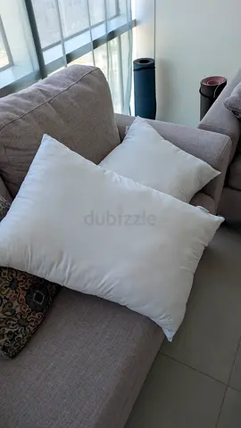 Pair of white pillow Unicasa.