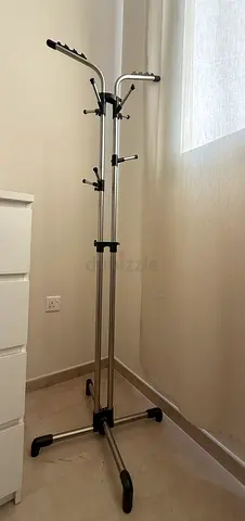 Sliver Metal Coats Rack-