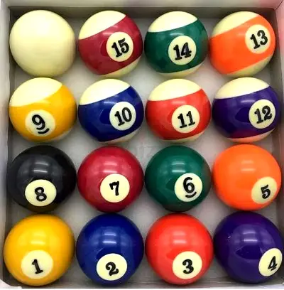 Billiard Balls Set - Brand New