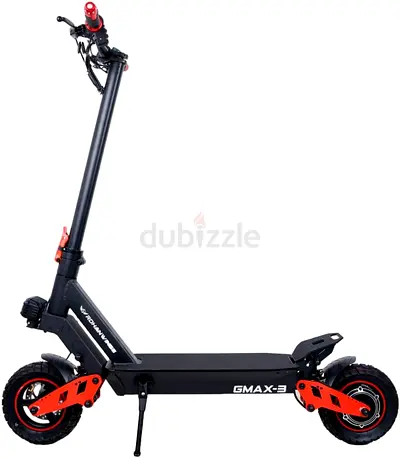 GMAX-3 Electric Scooter — All-Terrain, Dual Motor, Foldable