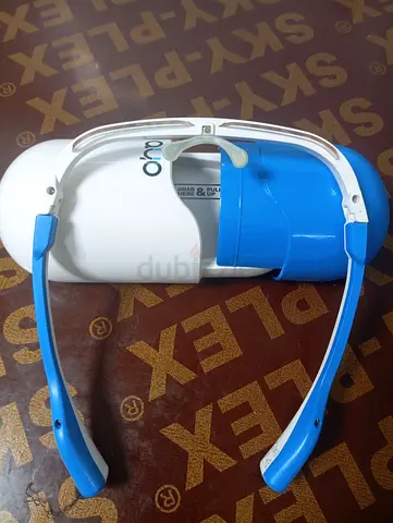 Swim Goggles with Hard Case - Blue/White, Lightly Used