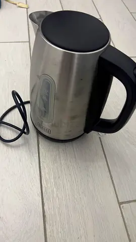 Black n Decker Stainless Steel Electric Kettle - Barely Used, Working