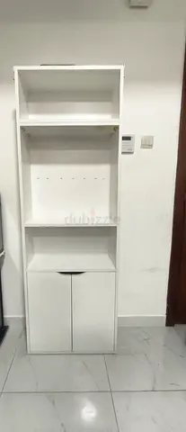 White Bookshelf also use as temple for home too