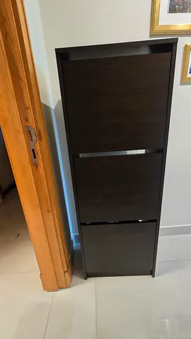 Shoe Cabinet with 3 compartments- Ikea