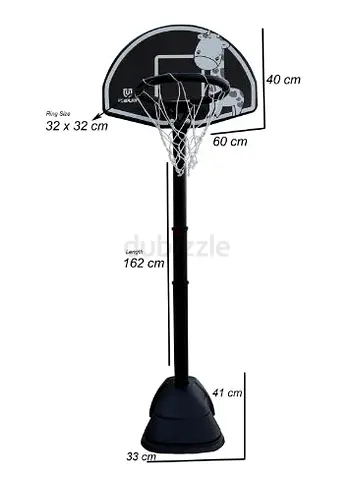 Basketball Stand Outdoor Children Adult Backboard Game Sports Training Toy - Brand New