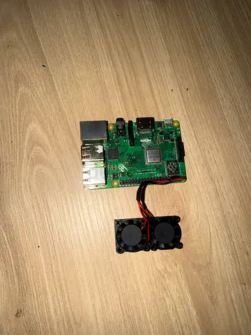Raspberry Pi single-board computer with dual cooling fans brand new rasberry pi 3b