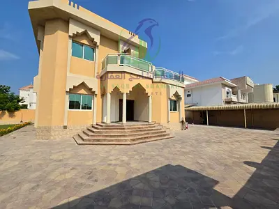 5BR Villa for Rent in Sharqan, Sharjah, 10,000 Sq Ft Private Pool Large Garden Spacious Terrace Mai