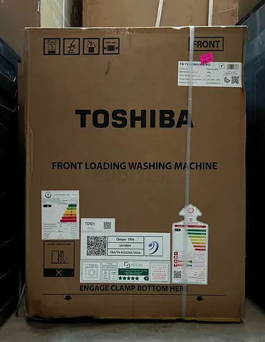 New Toshiba Washing Machine 7-Kg Inverter Washer TW-T21BU80UWB(MG) with Box