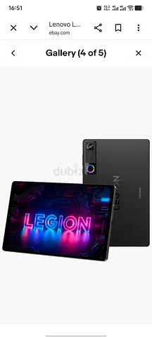 Lenovo Legion Gaming Tablet - Y700 gen5 (almost new)