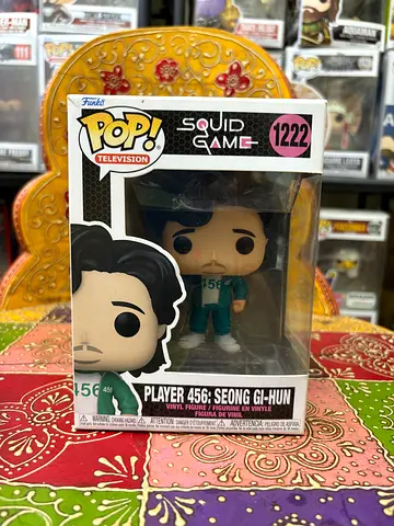 Funko Pop! Squid Game Player 456 (Seong Gi-hun) #1222 - Mint in Box