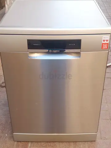 Bosch Series 8 Free-Standing Dishwasher SMS8ZDI86M Silver Inox 60cm