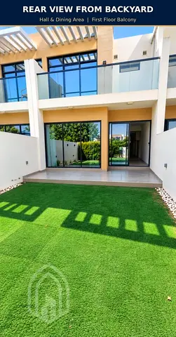 Park-Adjacent Living | Direct Park Access | Spacious 3BR Townhouse | Semi furnished