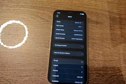 iPhone 12 Pro Gold - 256GB - Clean Condition