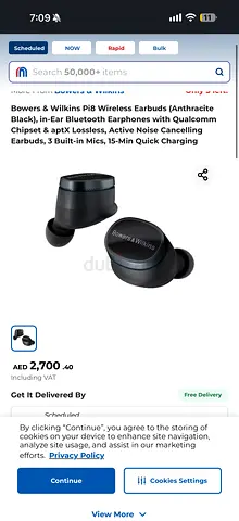 Bowers & Wilkins PI8 True Wireless Earbuds - Excellent Condition