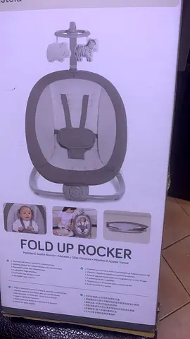 Fold Up Baby Rocker / Portable Infant Rocking Seat
