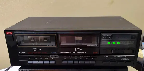 Sanyo Double Casse Deck