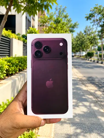 Iphone 18 pro max 256GB Esim Burgundy