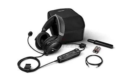 Bose A30 Aviation Headset with Carry Case and Accessories (Used)