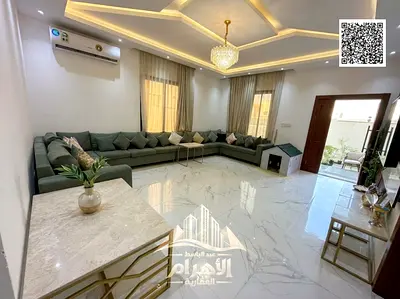 Fully equipped with electricity and air conditioning | Luxurious detached villa for sale in Al Yasm