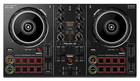Pioneer DDJ-200 Compact DJ Controller with Manuals and box