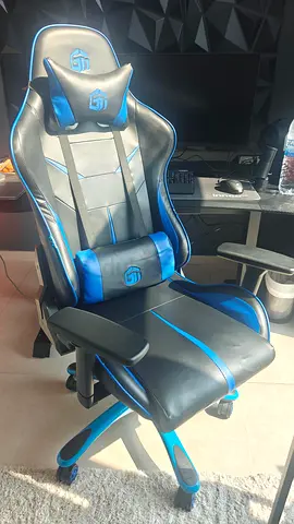 GamerTek GT-Racer Pro Gaming Chair | Reclining & Adjustable Arms
