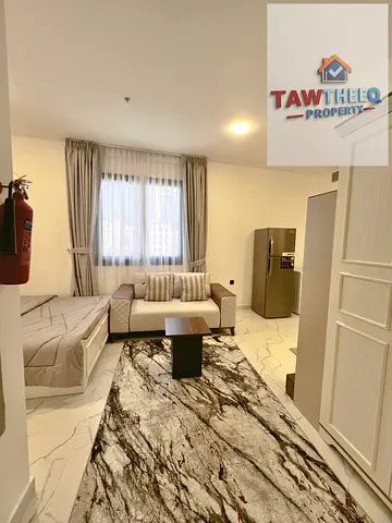 VIP Furnished Studio for Monthly Rent – Ajman Corniche