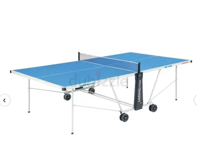 Table Tennis Ping Pong Table Foldable-Out Door with Post and Net - Brand New
