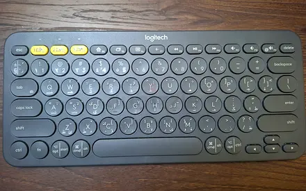 Logitech K380 Bluetooth Compact Wireless Keyboard - Good Condition