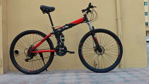 Mountain bicycle free delivery foldable large size 29  Free delivery used refurbished 100% ok